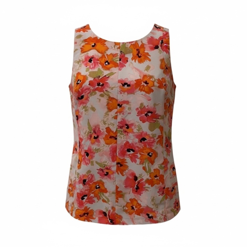 Loft floral blouse, small 🔵